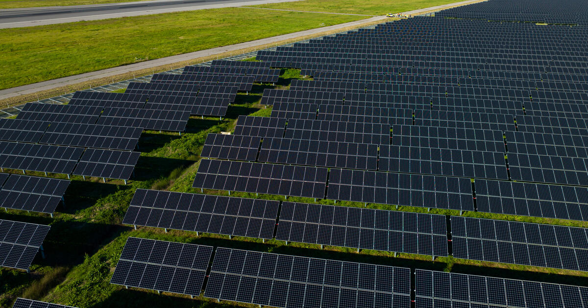 Roma Solar Array Aeroporti di Roma inaugurates the Solar Farm | Mundys